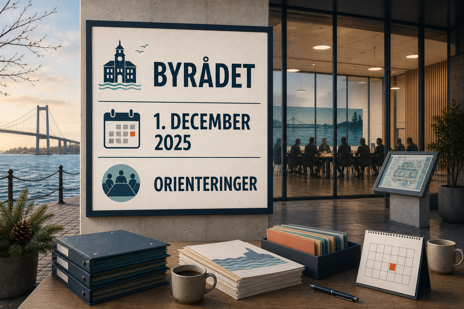 Illustration til: Status fra borgmester og udvalg på december-mødet