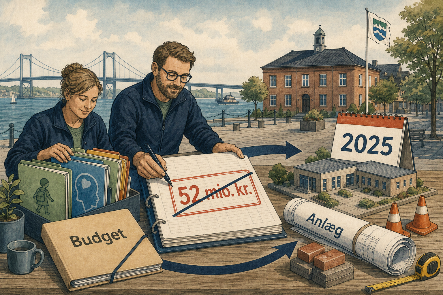 Illustration til: Gæld på 52 millioner slettet: Frisk start til udsatte børn og psykiatri