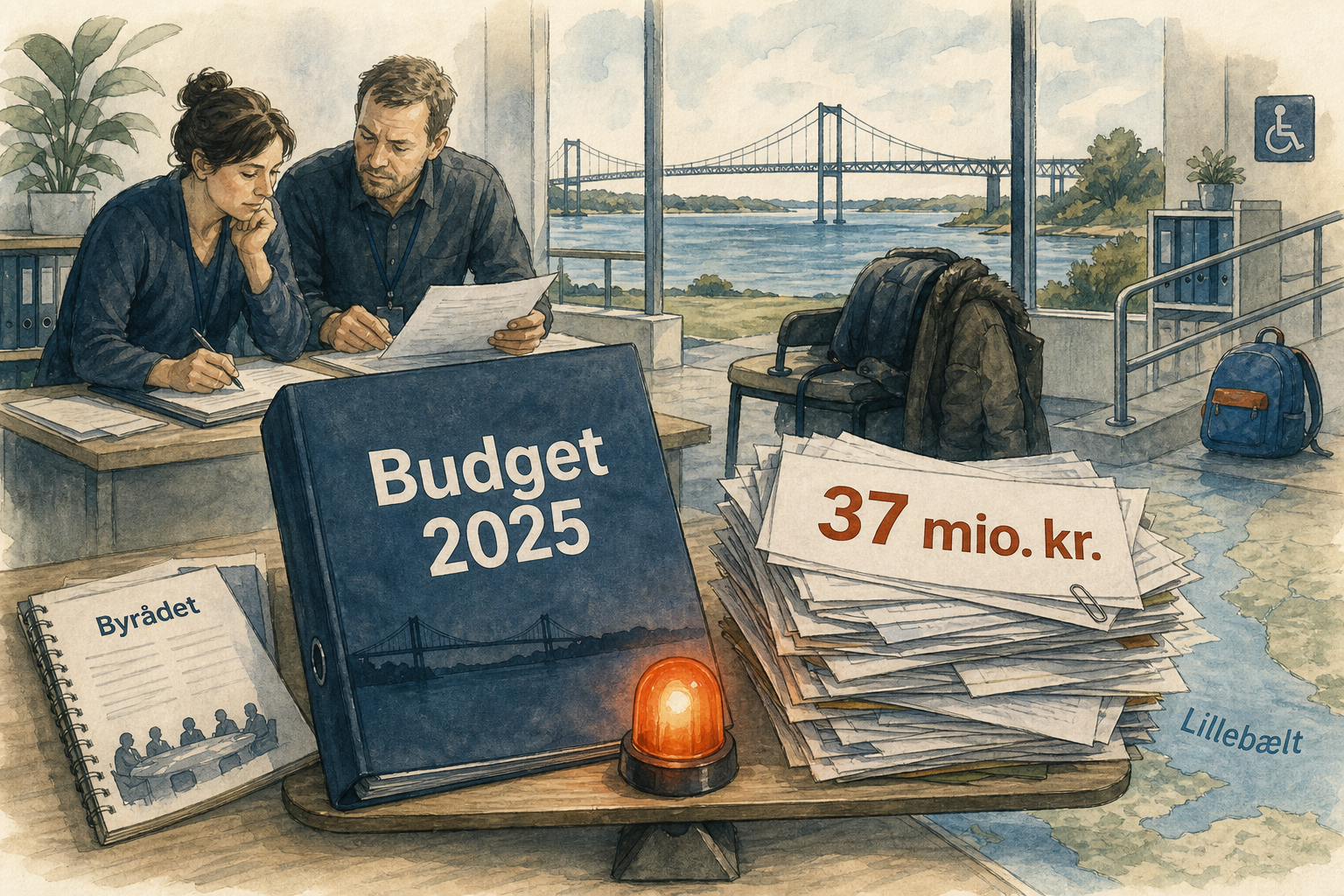 Illustration til: Millionunderskud truer: Prisen for udsatte borgere stiger voldsomt