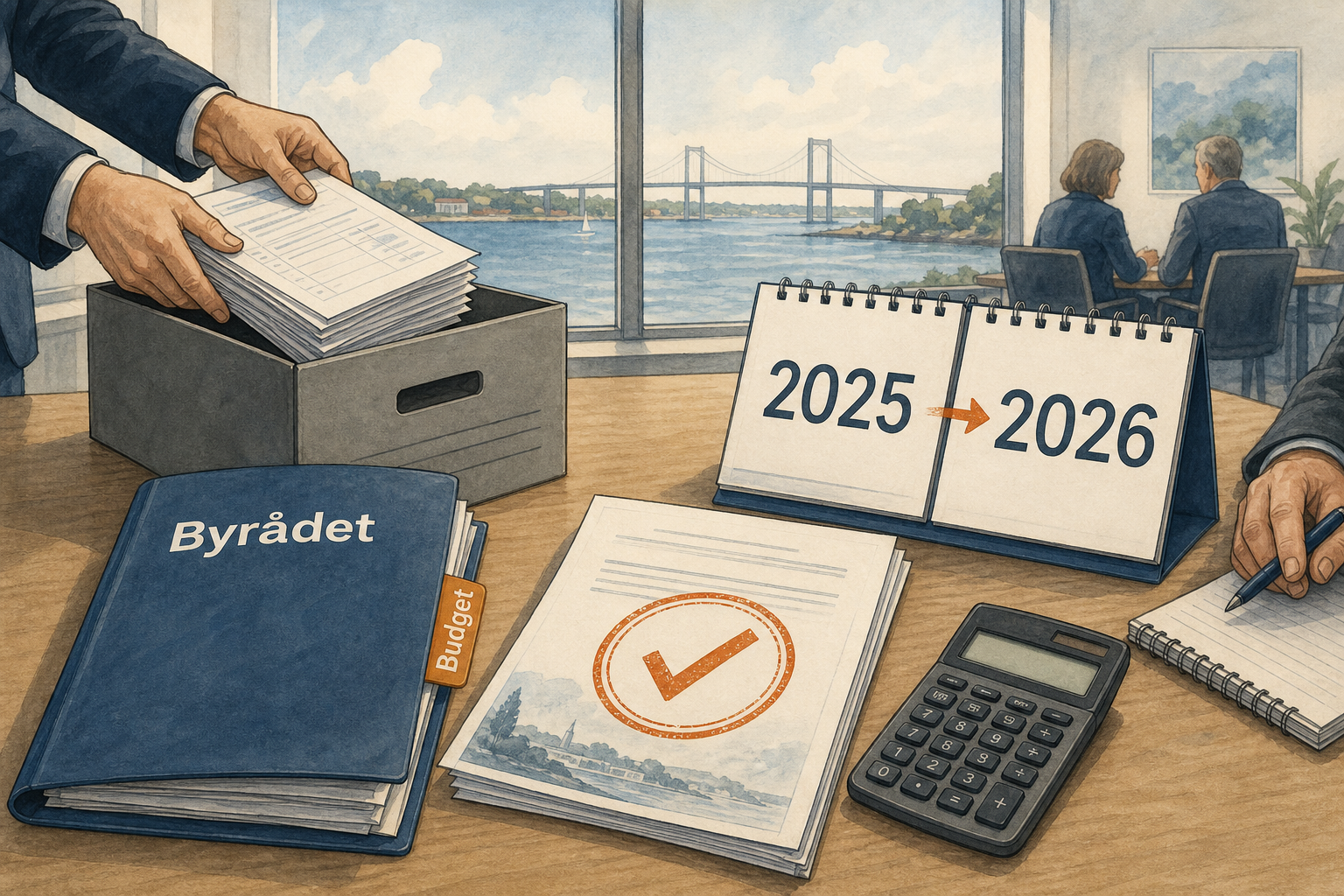 Illustration til: Slut med løn-bøvl: Byrådet fjerner ubrugt ordning for tabt arbejdsfortjeneste