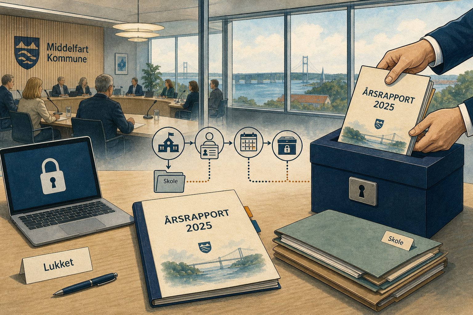 Illustration til: Status på borgernes data: Årets rapport er behandlet