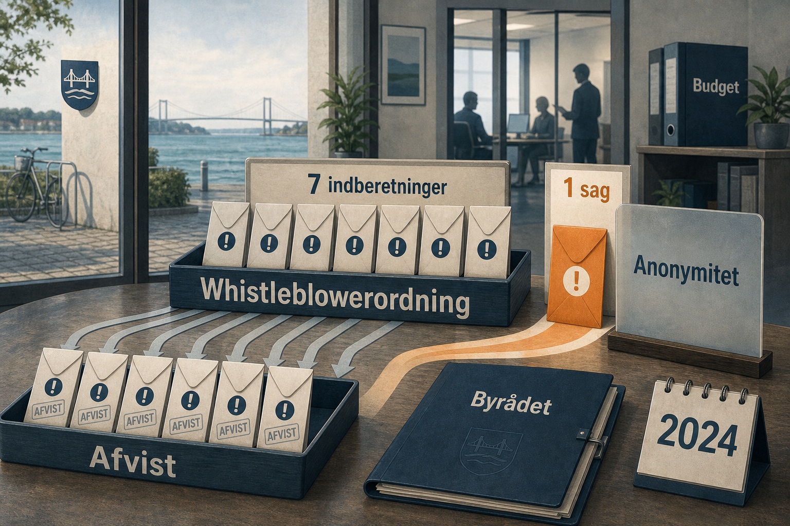 Illustration til: Syv alarmer: Kun én sag nåede frem til whistleblower-enheden