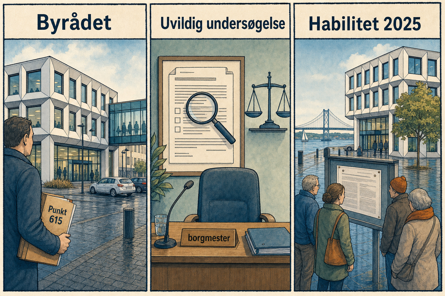 Illustration til: Uvildig undersøgelse skal klarlægge borgmesterens rolle i SFO-sagen