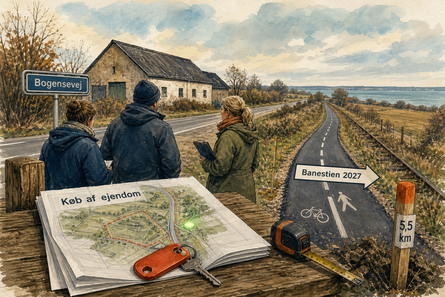 Illustration til: Grønt lys for kommunalt ejendomskøb
