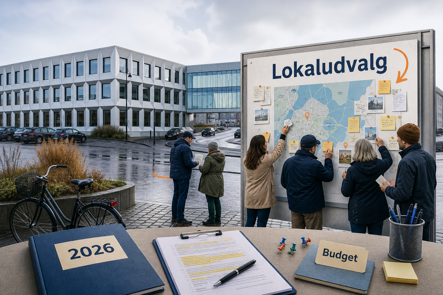 Illustration til: Mere indflydelse til din by: Nye rammer for lokaludvalg godkendt