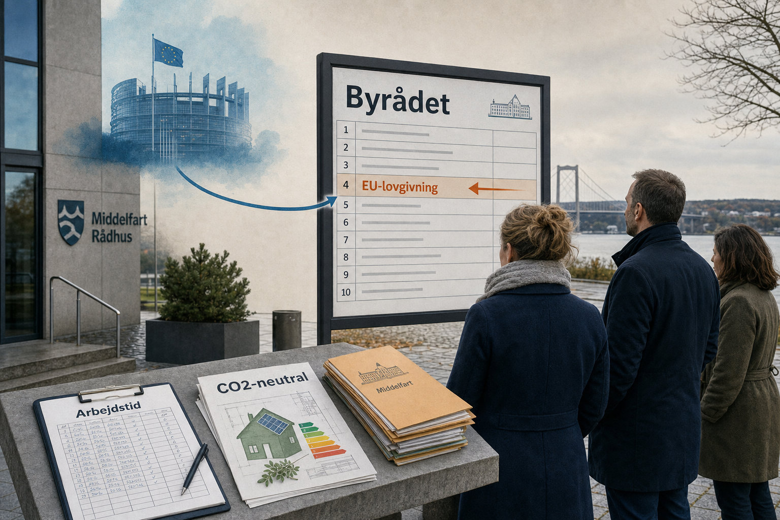 Illustration til: Nu skal det frem i lyset når EU påvirker lokale beslutninger
