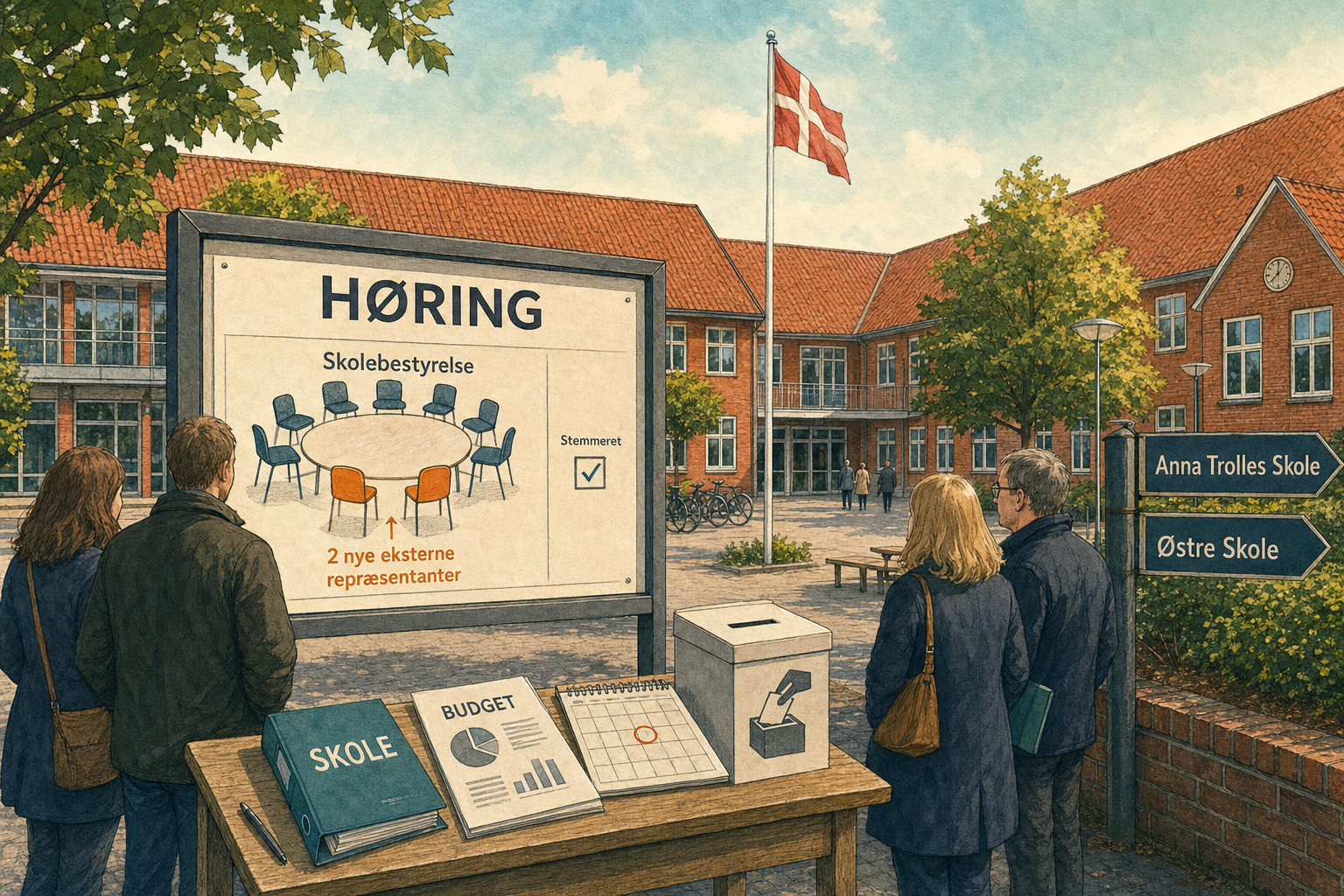 Illustration til: Forslag åbner for stemmeberettigede eksterne i skolebestyrelserne