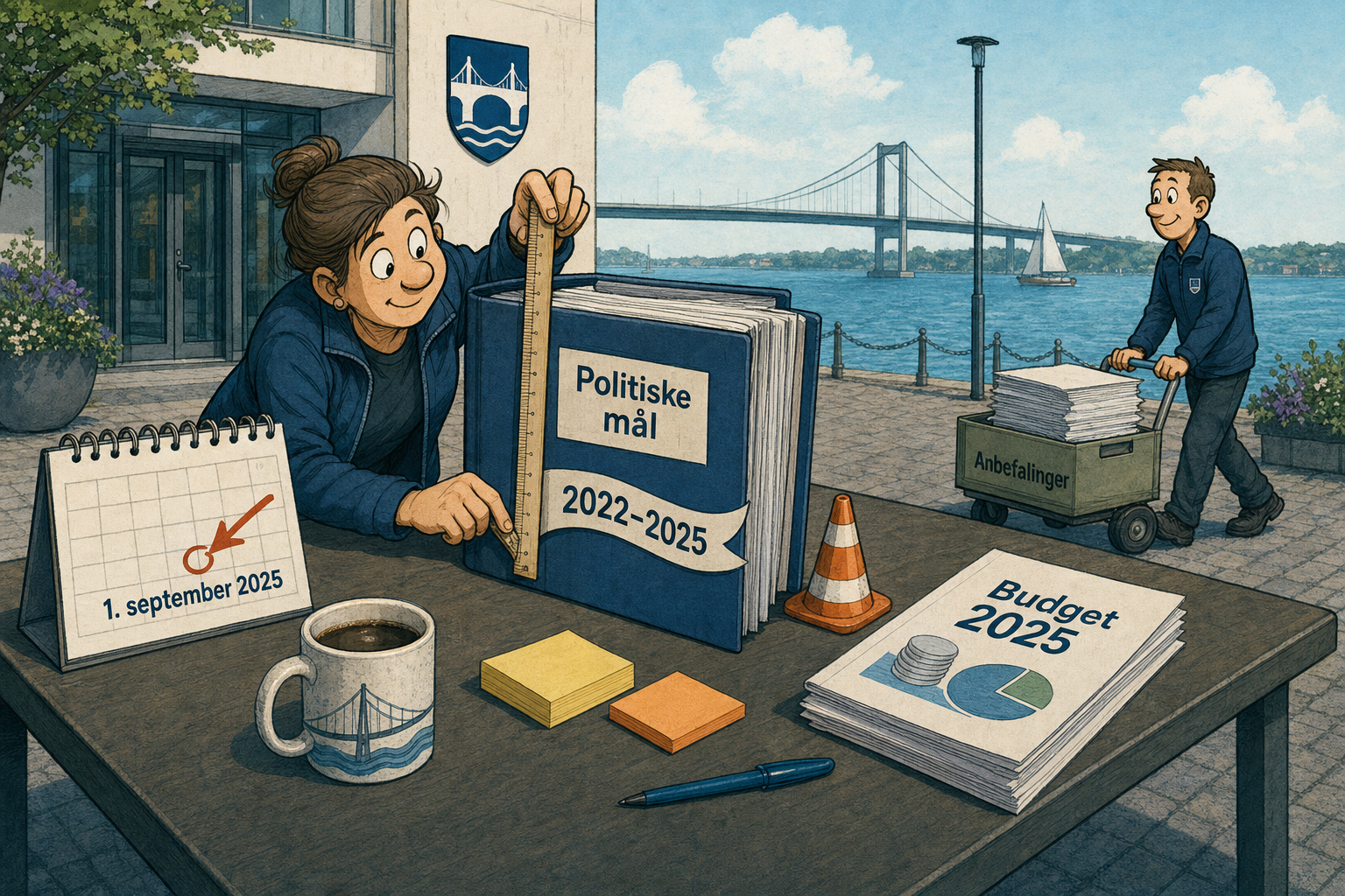 Illustration til: Job- og arbejdsmarkedsmål evalueres: Her er tidsplanen frem mod september