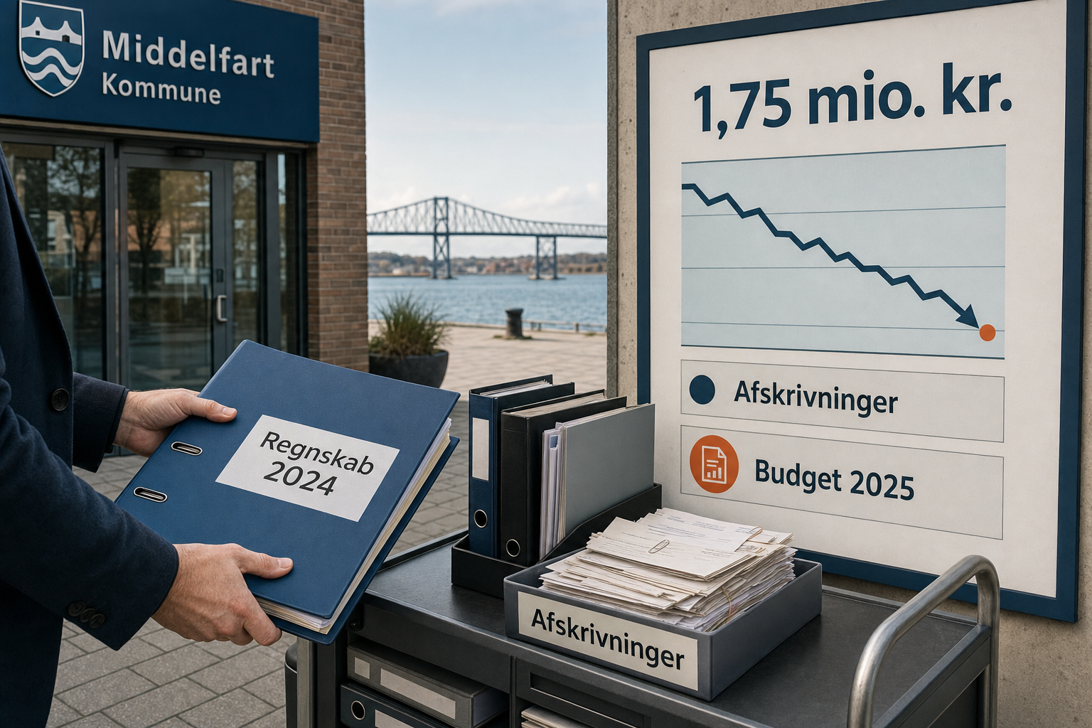 Illustration til: Kommunen opgiver krav for 1,75 millioner i regnskab 2024