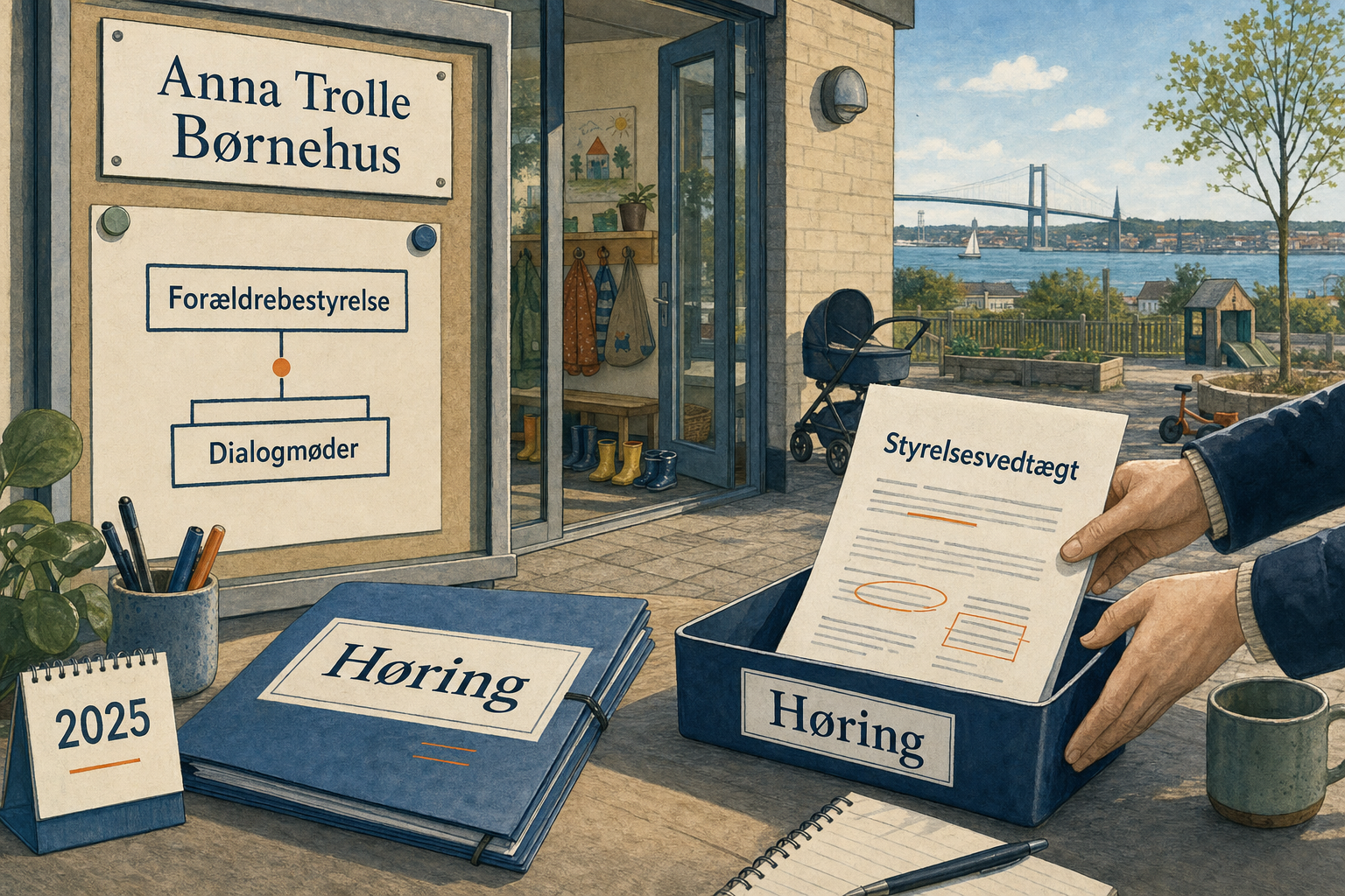 Illustration til: Reglerne for forældrebestyrelsen ved Anna Trolle justeres – sendes i høring