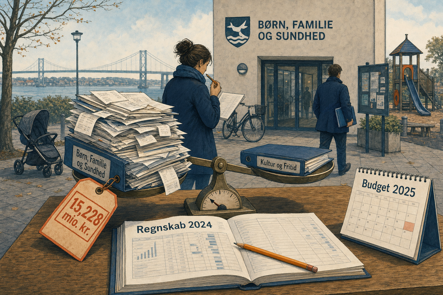 Illustration til: Regnskab viser markant overforbrug på børn- og familieområdet