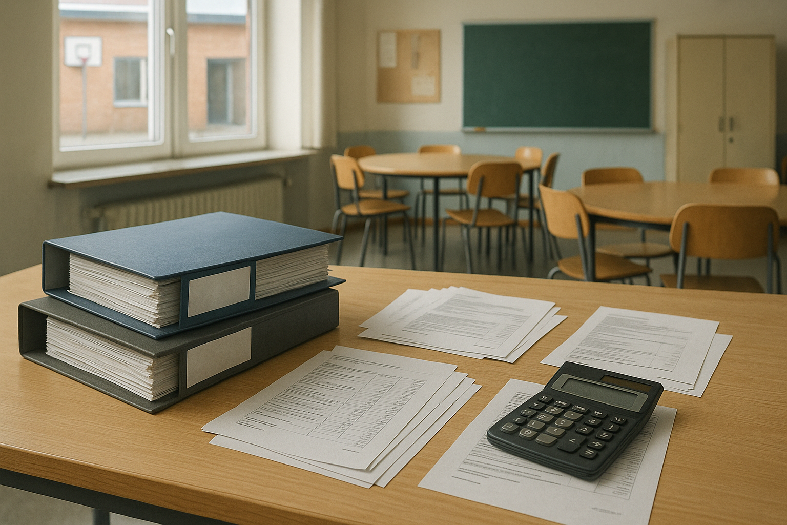 Illustration til: Skoleområdet ender under budget – men byggerier skubber 36,0 videre