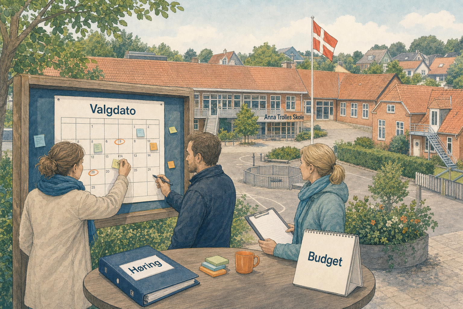 Illustration til: Forældrebestyrelser får friere rammer for valgdato i dagtilbud