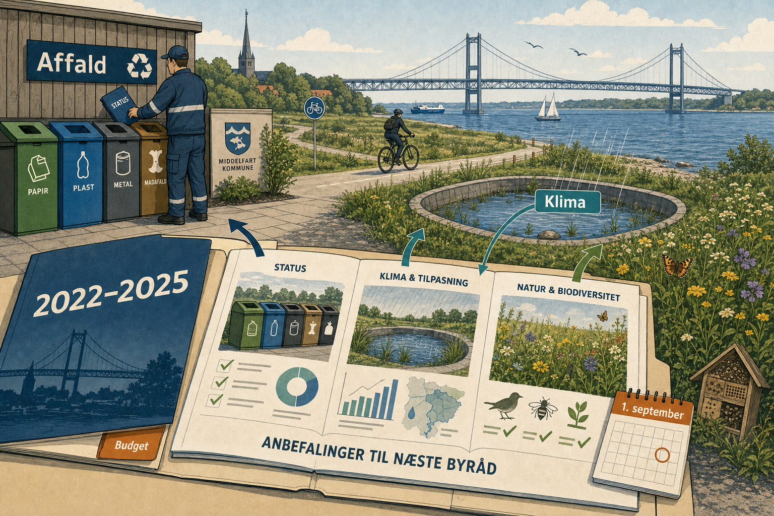 Illustration til: Natur og klima får sidste status før nyt byråd tager over