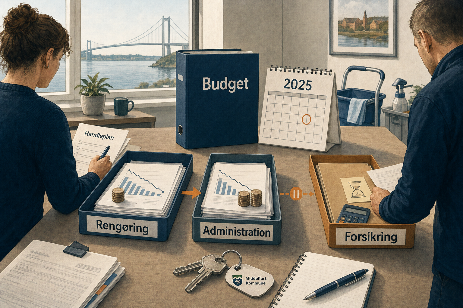 Illustration til: Tre kommunale enheder skal afdrage underskud – forsikring kan ikke betale i 2025