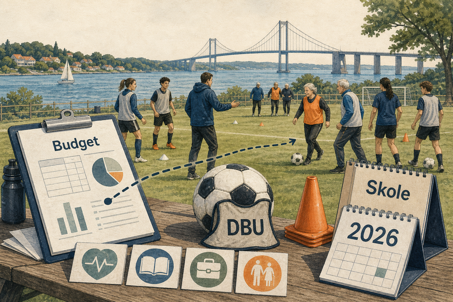 Illustration til: Fodboldindsatser til unge og seniorer kan blive ny femårig aftale