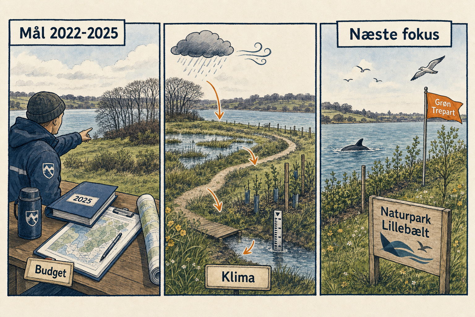 Illustration til: Teknisk Udvalg peger på klima, natur og Grøn Trepart som næste fokus