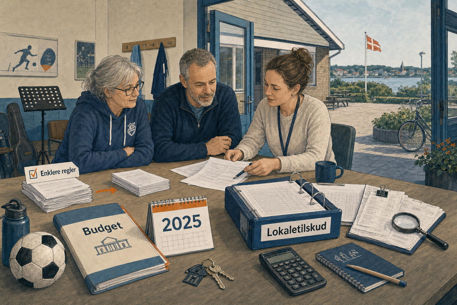 Illustration til: Foreninger kan få enklere tilskudsregler – men skarpere regnskabskrav