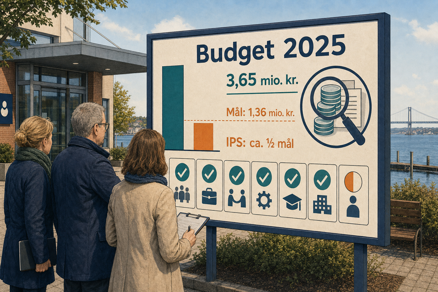 Illustration til: Kontrolgruppe finder langt flere penge end ventet i 2025-indsats