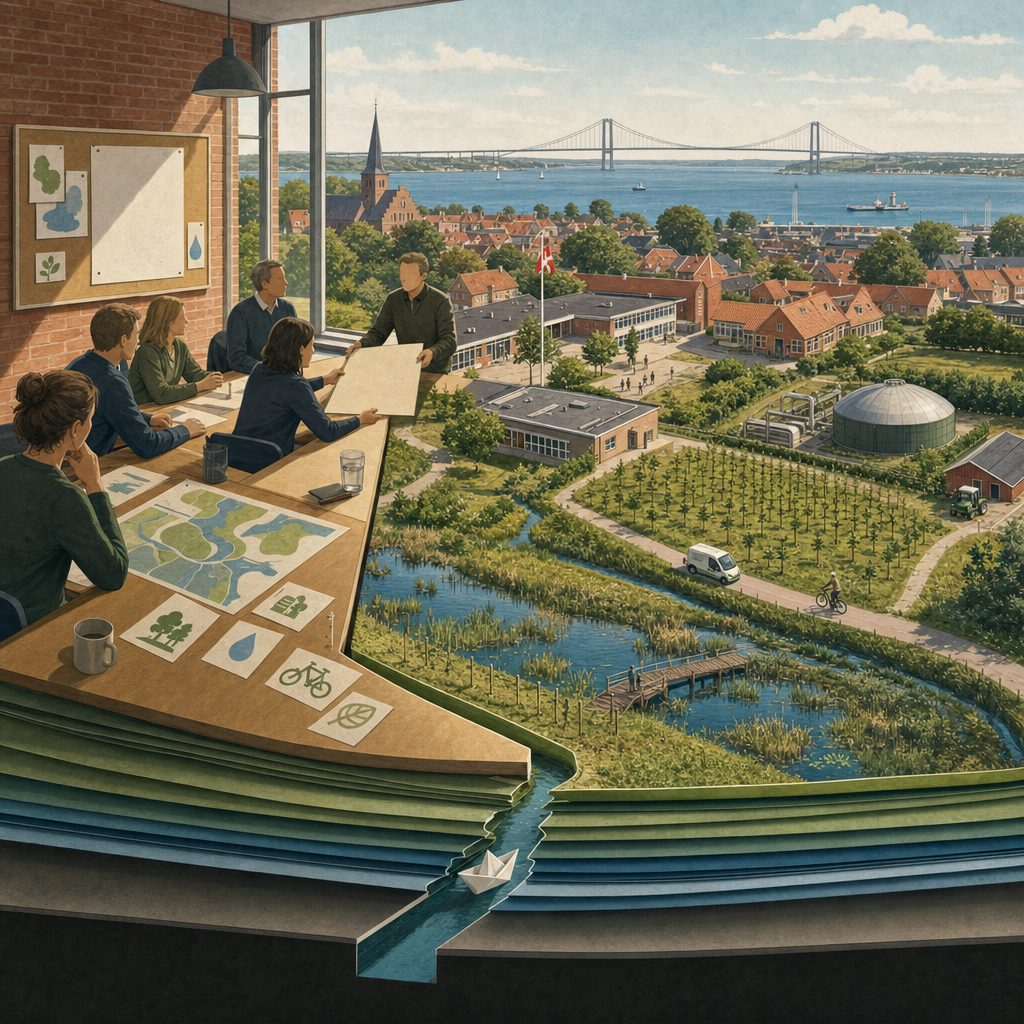 Illustration til: Klimaplan 2.0 sendes i høring: Skov, lavbundsjorde og biogas i fokus