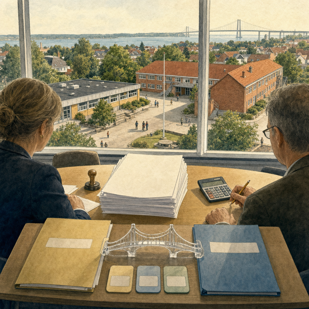 Illustration til: Nyt økonomisk tilsyn: Billesbølles budget skal fremover godkendes politisk