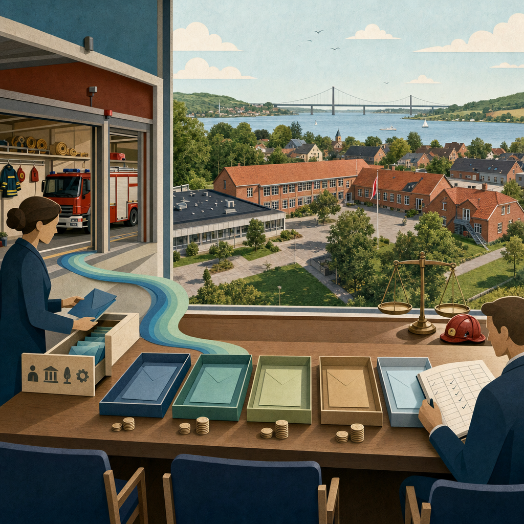 Illustration til: Overskud i TrekantBrand: Penge tilbage til ejerkommunerne