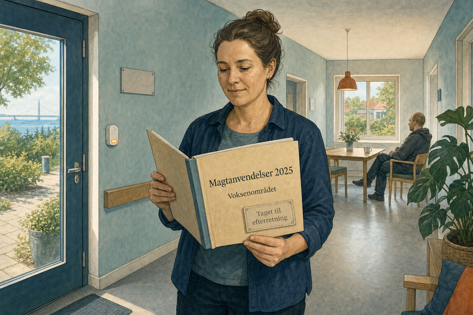 Illustration til: Årsopgørelse viser 77 akutte magtanvendelser på voksenområdet
