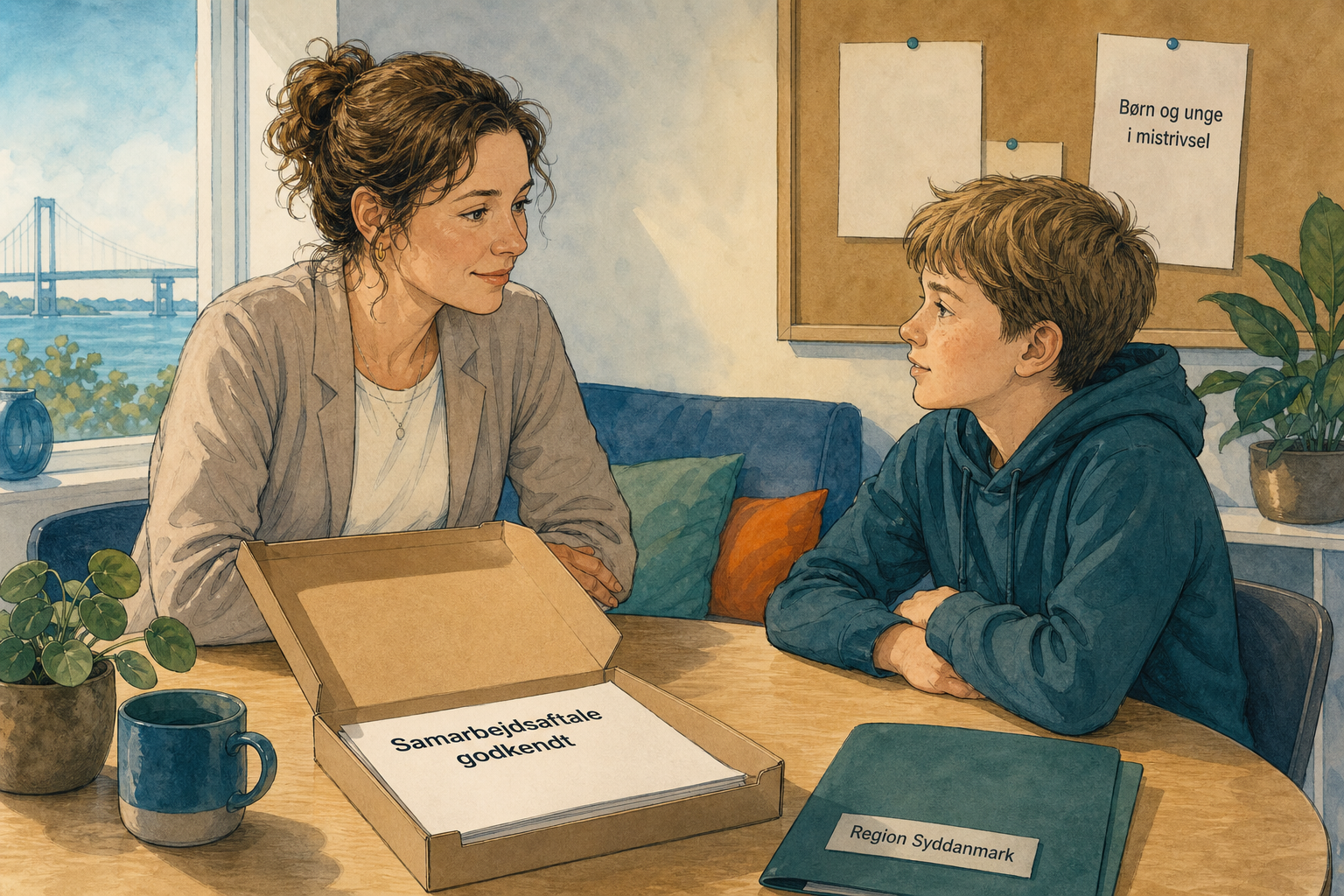 Illustration til: Byrådet godkender ny samarbejdsaftale om tidligere hjælp til børn og unge i mistrivsel