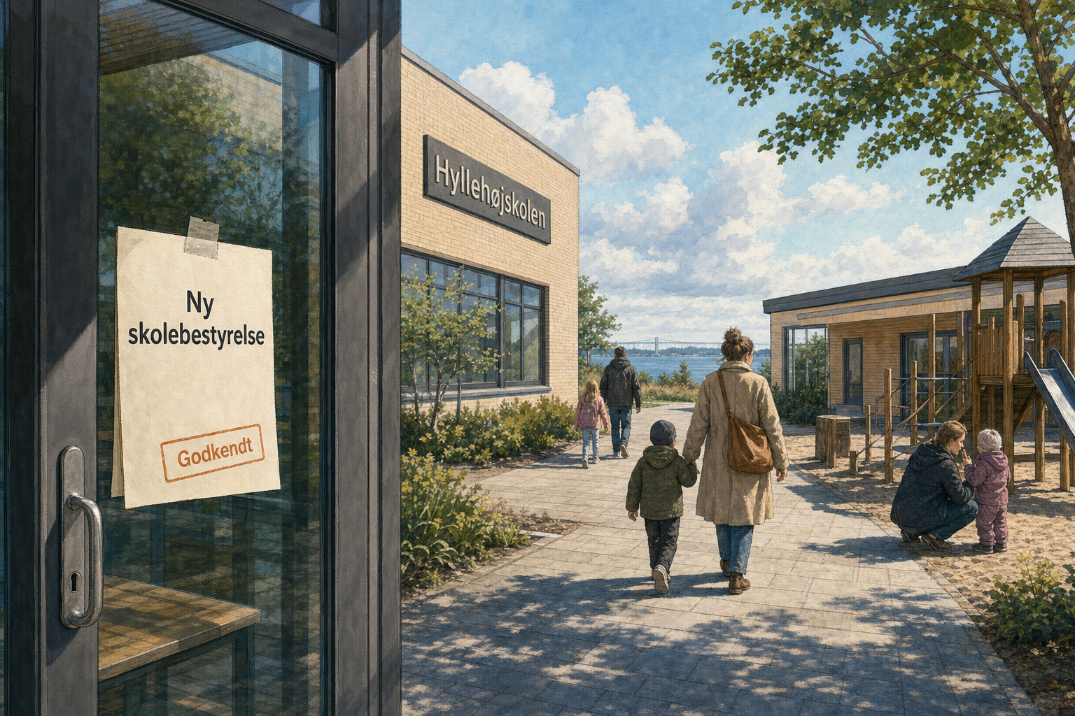 Illustration til: Byrådet har godkendt nye regler for bestyrelser i Hyllehøjs dagtilbud og skole