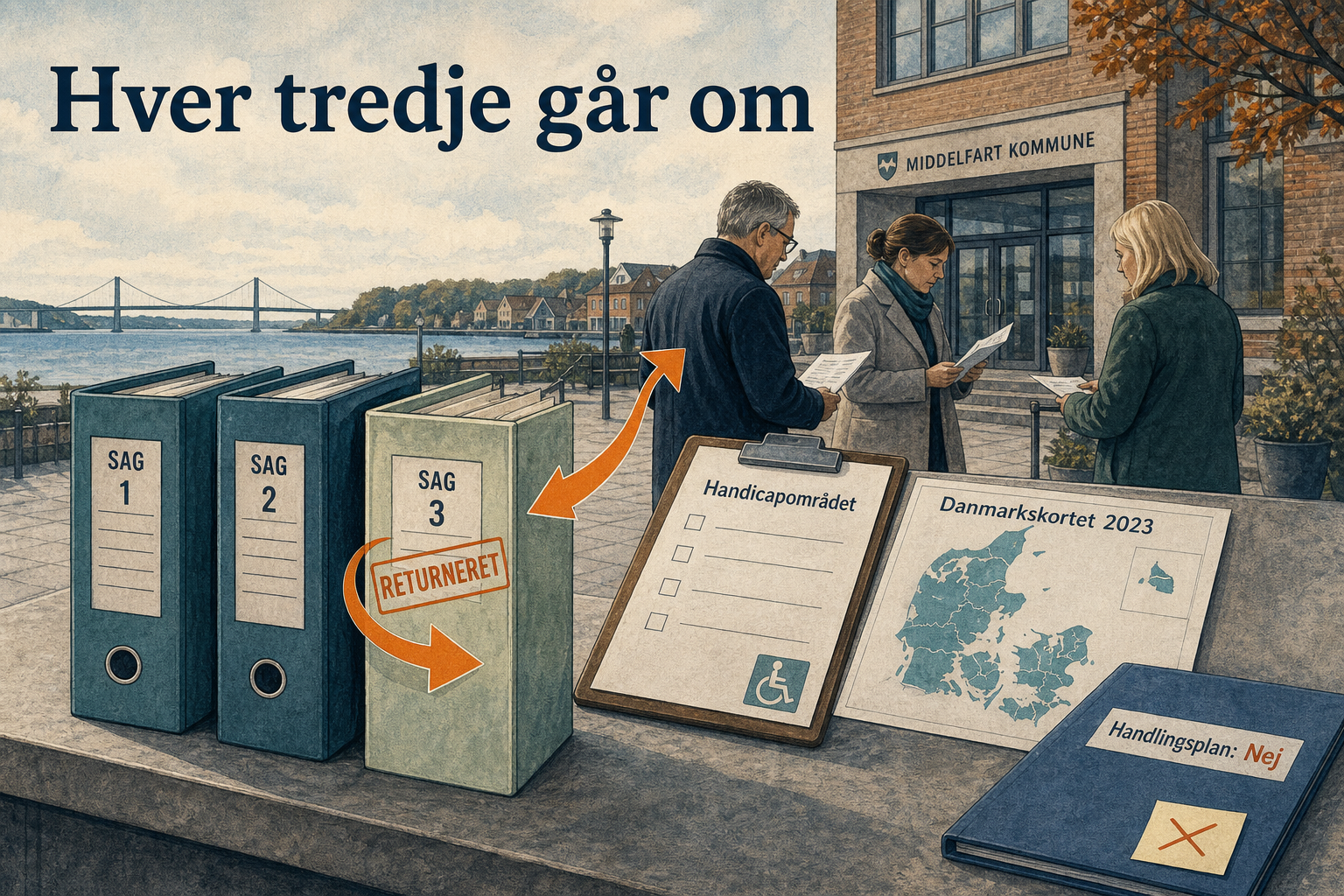 Illustration til: Hver tredje klagesag må gå om: Byrådet takker nej til ny handlingsplan