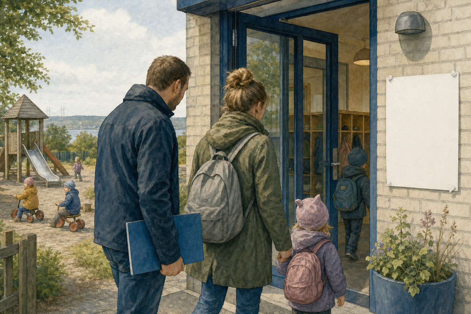 Illustration til: Model 2 sænker dagtilbudstakster med op til 311 kroner