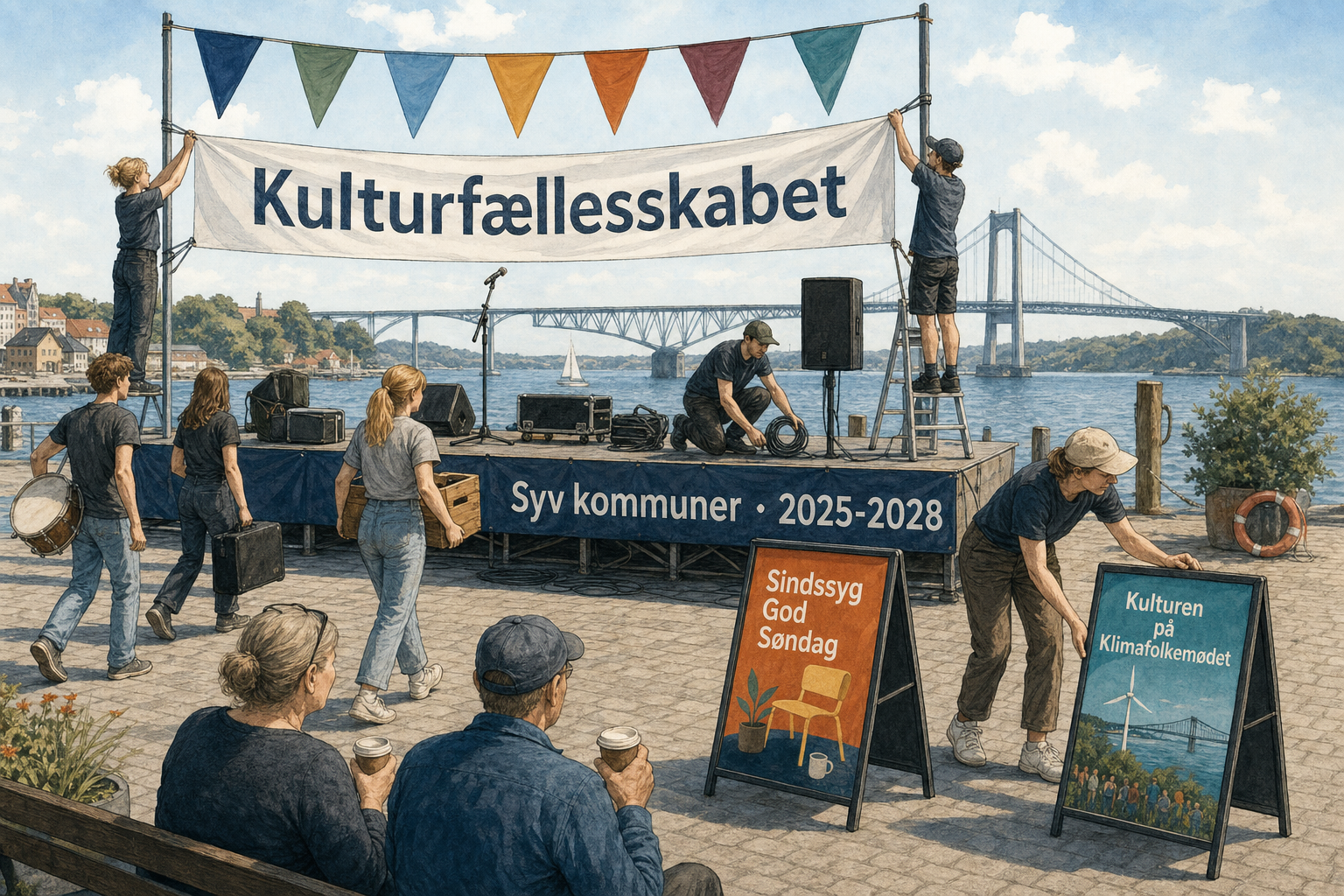 Illustration til: Middelfart får næstformandsposten i Trekantområdets kulturfællesskab